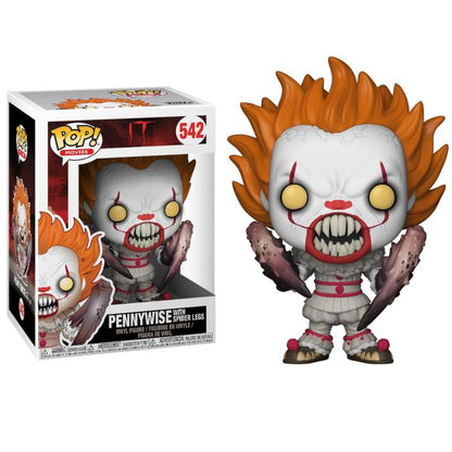 Funko Pop ! Movies It - (542) Pennywise W/ Spider Legs Figure 9Cm Horror Clown