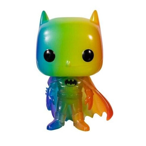 Funko Pop ! Heroes - Pride (141) Batman Vinyl Figure 9Cm Rainbow Statuetta