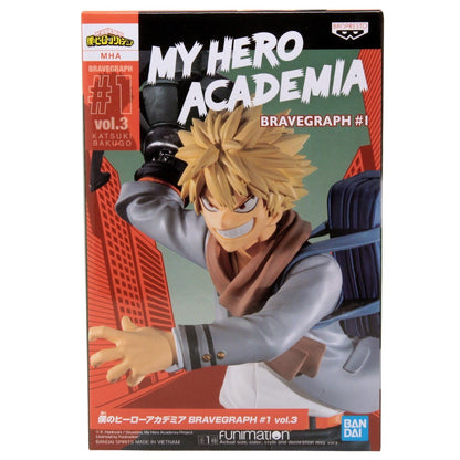Banpresto My Hero Academia: Katsuki Bakugo (Bravegraph Vol. 3) Figure PVC 12cm