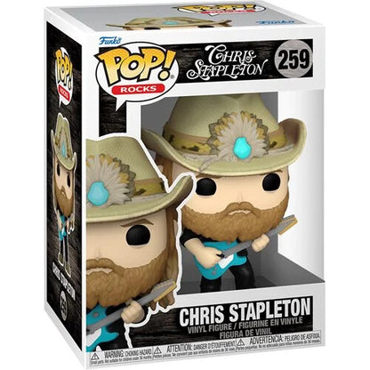 Funko Pop ! Rocks - (259) Chris Stapleton Figure Music 9Cm Country
