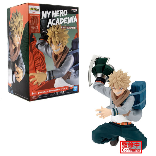 Banpresto My Hero Academia: Katsuki Bakugo (Bravegraph Vol. 3) Figure PVC 12cm