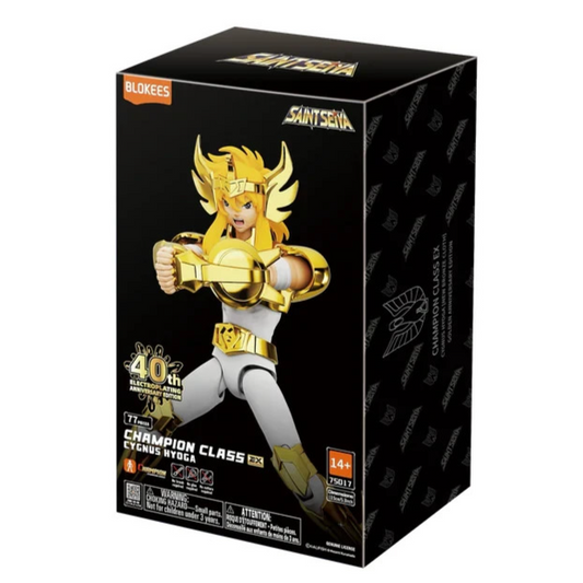 Blokees Saint Seiya: Model Kit Champion Class (Cygnus Hyoge - EX) Anniversary Edition 75017 Action Figure