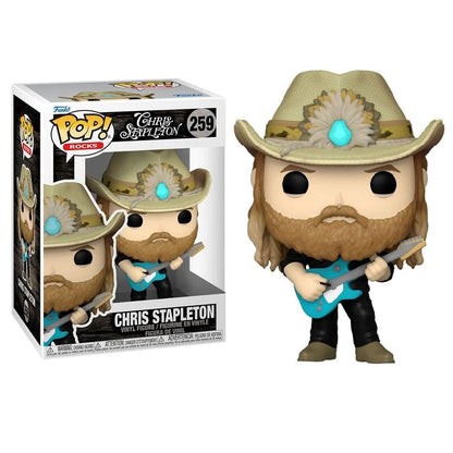 Funko Pop ! Rocks - (259) Chris Stapleton Figure Music 9Cm Country
