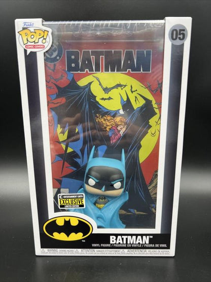 Funko Pop ! Comic Covers Dc Comics (05) Batman (Exclusive) Vinyl Figure Movie