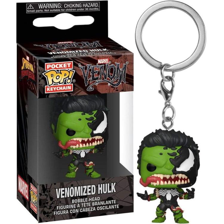 Funko Key ! Rocket - Marvel Venom - Venomized Hulk Vinyl Figure 4Cm Portachiavi