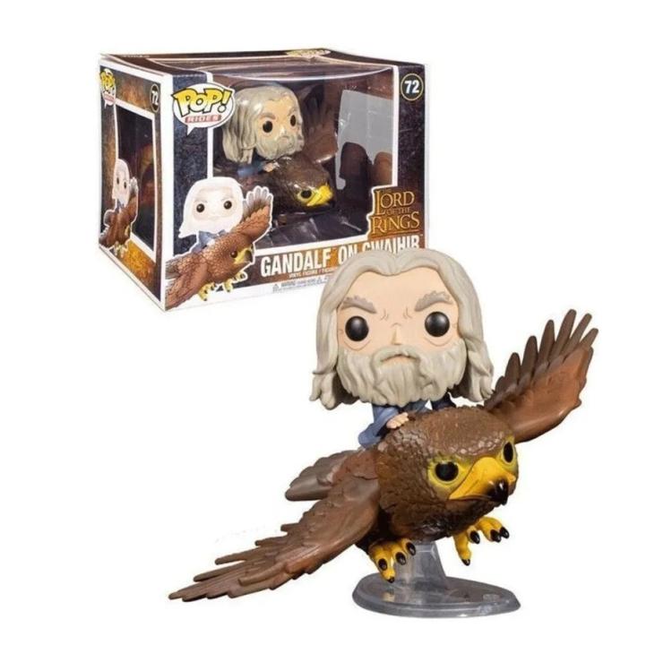 Funko Pop ! Movies Il Signore Degli Anelli Rides - (72) Gwaihir W/ Gandalf 15Cm