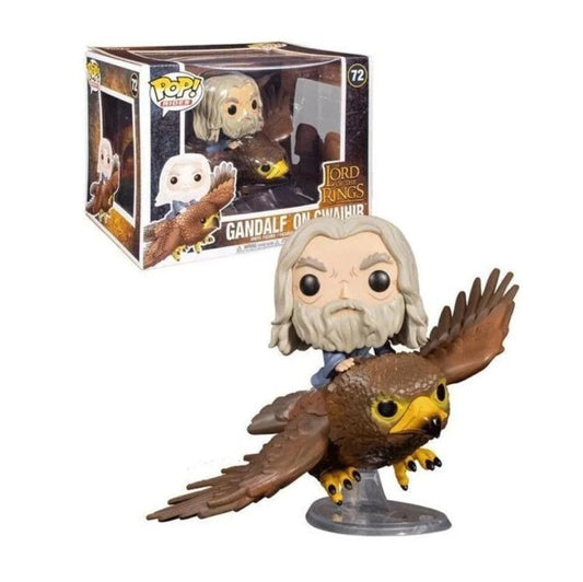 Funko Pop ! Movies Il Signore Degli Anelli Rides - (72) Gwaihir W/ Gandalf 15Cm