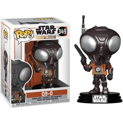 Funko Pop ! Star Wars Mandalorian (349) Q9-0 Vinyl Figure 9Cm Statuetta Statua