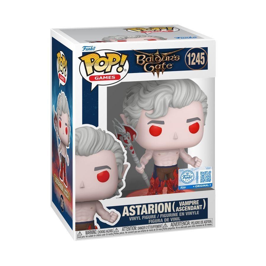 Funko Pop ! Games Baldur'S Gate 3 - (1245) Astarion Vampire Ascendant - Figure Special Devil 9cm