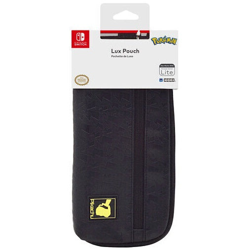 Hori Custodia Per Nintendo Switch Lite Lux Pouch Pikachu Ufficiale Pokemon Cover