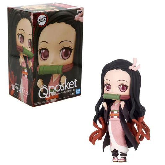 BANPRESTO Q POSKET DEMON SLAYER NEZUKO KAMADO 3 (A) STATUA FIGURE PVC 14 CM