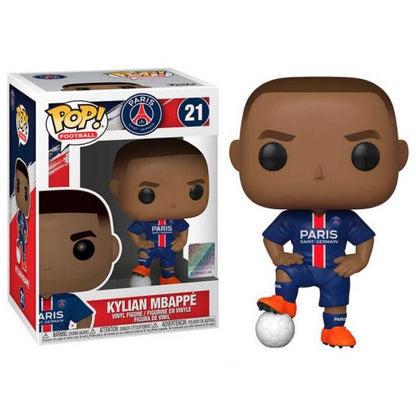 Funko Pop ! Football Paris Saint Germain - (21) Kylian Mbappe Kit Home Psg 9Cm