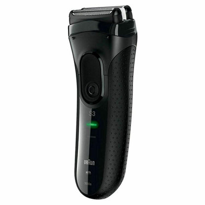BRAUN RASOIO ELETTRICO SR3 PROSKIN 3000S RICARICABILE DISPLAY LED REGOLA BARBA