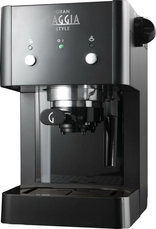 Macchina Da Caffè Gaggia Grangaggia Ri8423/12 Caffe Macinato Nera Borbone Nuova
