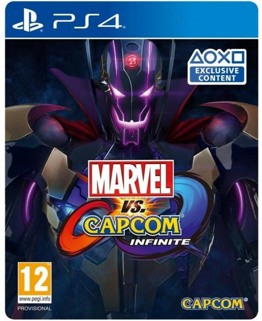 Marvel Vs Capcom Infinite Deluxe Steelbook Edition Ps4 Gioco Play Station 4 Ita
