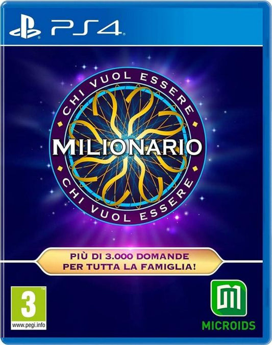 CHI VUOL ESSERE MILIONARIO? GIOCO PLAY STATION 4 NUOVO ITALIANO PS4 SIGILLATO