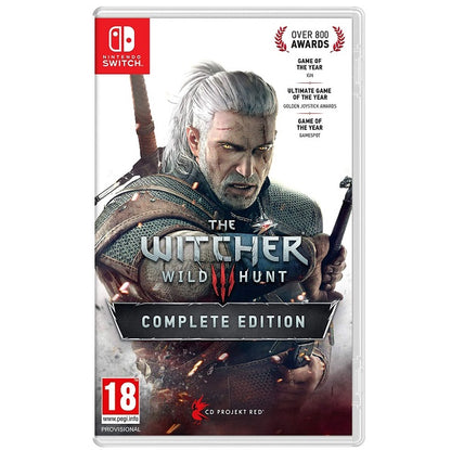 The Witcher 3 Wild Hunt Complete Edition Nintendo Switch Gioco Pal Copertina Ita