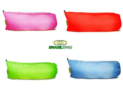 Softair Brasileras Lettino Gonfiabile Mare Sacco Letto Ad Aria Sdraio Materasso