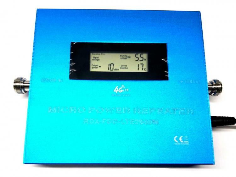 Kit Amplificatore Ripetitore Segnale Gsm 4G 2600Mhz Antenna Vodafone 3 Tim Wind