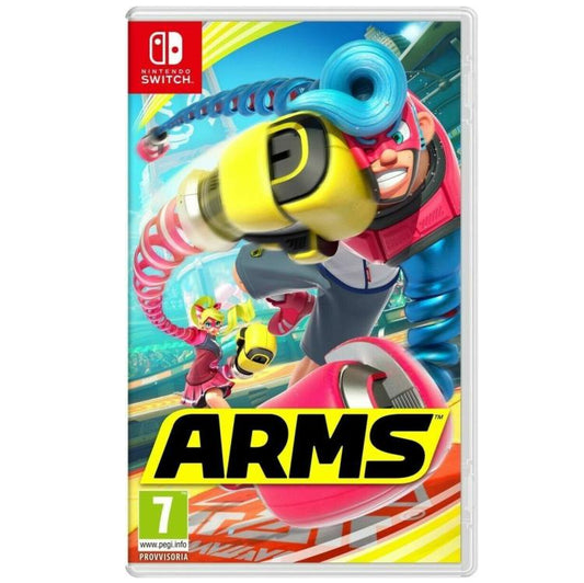 ARMS NINTENDO SWITCH VIDEOGIOCO ITALIANO GIOCO LOTTA ARM NUOVO SIGILLATO
