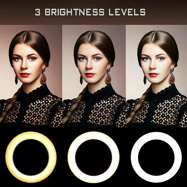 Kooper Ring Light Lampada Selfie E Treppiedi Da Terra Tavolo Supporto Smartphone