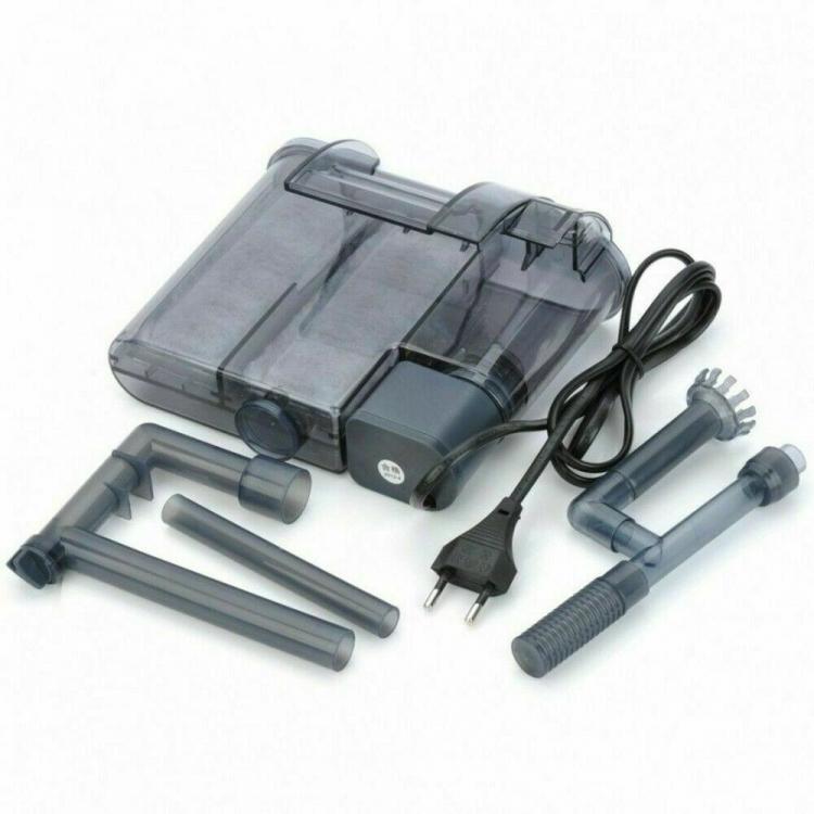 Filtro Zainetto Esterno Per Pulizia Acquario Effetto Cascata Pompa 200L/H |Xp-09