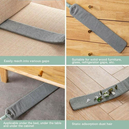 CATTURA POLVERE SPOLVERINO SOTTILE SCOPA MANICO TELESCOPICO PANNO MOP PIEGHEVOLE