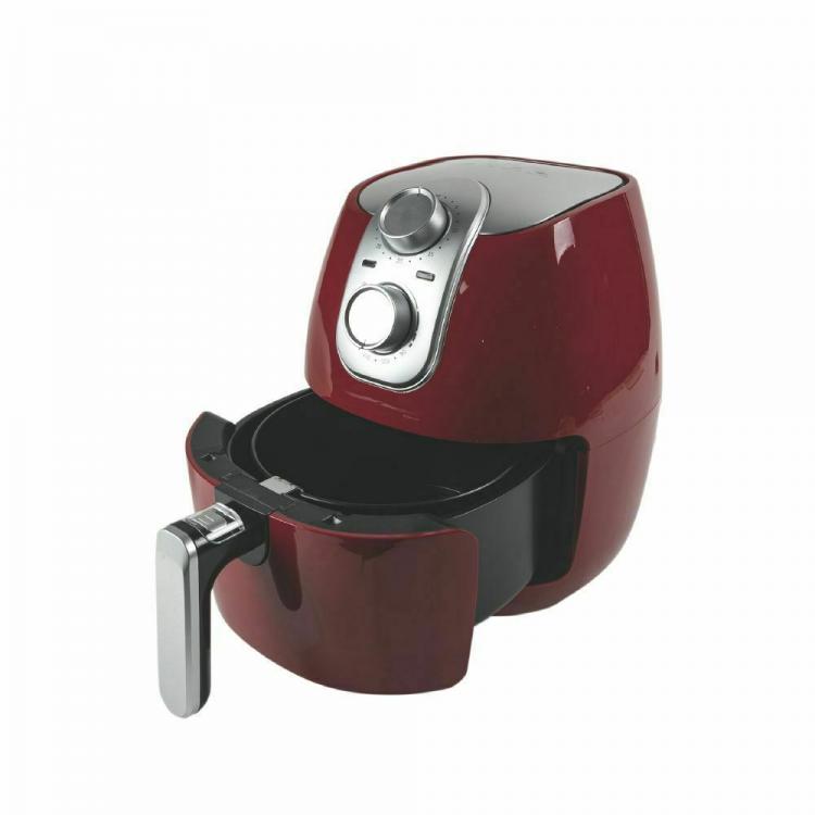 Kooper Ariosa Friggitrice Ad Aria 1500W 2,8L Antiaderente Antiscottatura Rossa