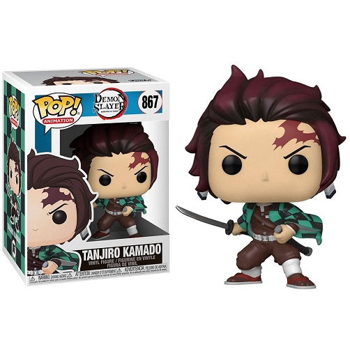 Funko Pop ! Animation Demon Slayer - Tanjiro Kamado (867) Figure Vinyl 9Cm