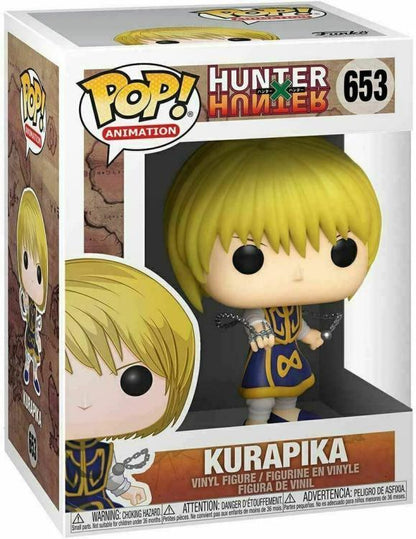 Funko Pop ! Animation Hunter X Hunter - Kurapika (653) Vinyl Figure Anime 9Cm