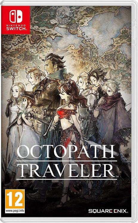 Octopath Traveler Nintendo Switch Videogioco Italiano Pal Gioco Nuovo Sigillato