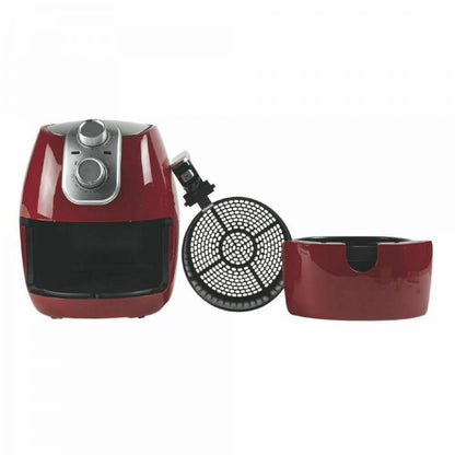 Kooper Ariosa Friggitrice Ad Aria 1500W 2,8L Antiaderente Antiscottatura Rossa