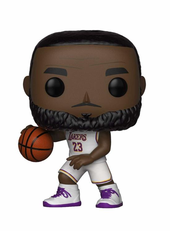 Funko Pop ! Nba Los Angeles Lakers - (52) Lebron James White Jersey Away 9Cm
