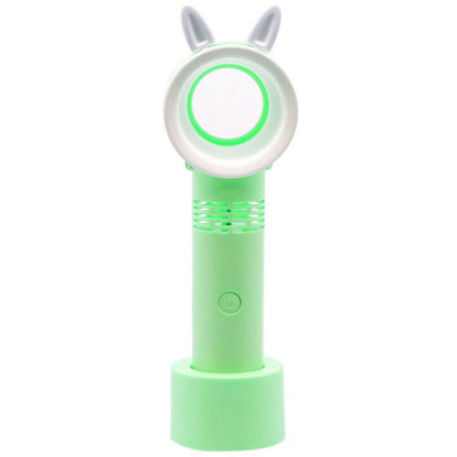 Mini Ventilatore Portatile Usb Ricaricabile Senza Pale Ventole Bambini Casa Auto