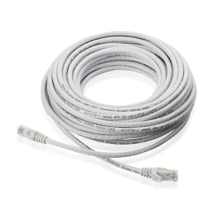 CAVO ETHERNET DI RETE LAN INTERNET RJ45 CAT5 30 METRI MODEM ROUTER FILO COMPUTER