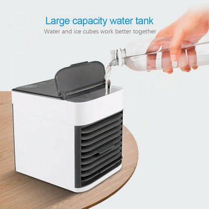 Mini Condizionatore Portatile Ventilatore Tavola Climatizzatore Ad Acqua Ghiacci