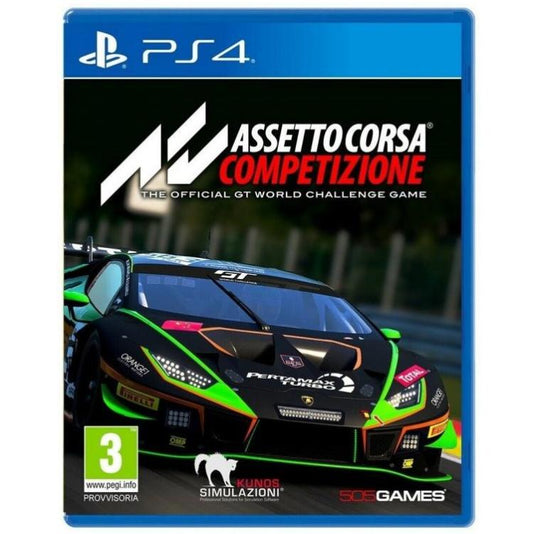 ASSETTO CORSA COMPETIZIONE PS4 ITALIANO GIOCO PLAYSTATION 4 GT CORSE SPORT NUOVO