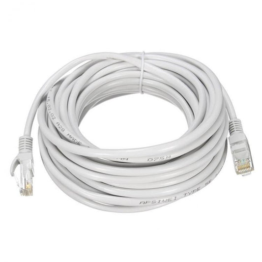 CAVO ETHERNET DI RETE LAN INTERNET RJ45 CAT5 30 METRI MODEM ROUTER FILO COMPUTER