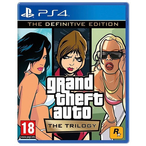 Gta Grand Theft Auto Trilogy The Definitive Edition Ps4 Italiano Playstation 4