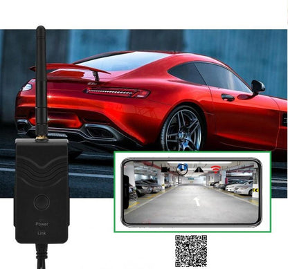 Trasmettitore Video Av Wifi Smartphone Telecamera Retromarcia Auto Cellulare App
