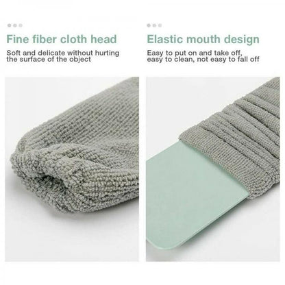 CATTURA POLVERE SPOLVERINO SOTTILE SCOPA MANICO TELESCOPICO PANNO MOP PIEGHEVOLE