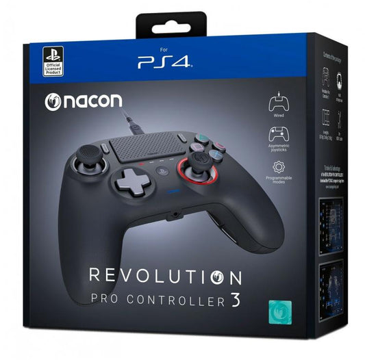 CONTROLLER NACON REVOLUTION WIRELESS V3 PLAY STATION 4 NERO PS4 - PC PAD NUOVO