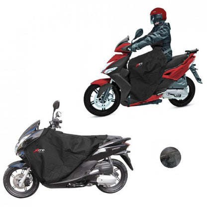 Xone Coprigambe Felpato Impermeabile Parannanza Universale Termico Moto Scooter