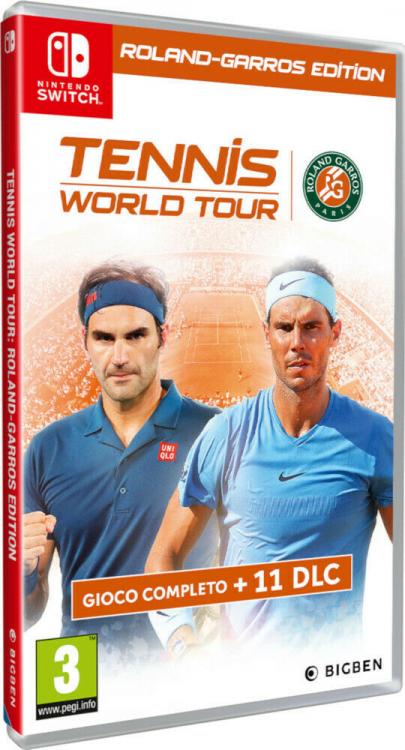 Tennis World Tour Roland Garros Edition Nintendo Switch Videogioco Italiano