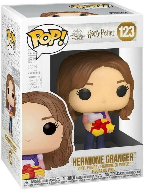 Funko Pop ! Harry Potter - (123) Hermione Granger Holiday W / Gift Vinyl Figure
