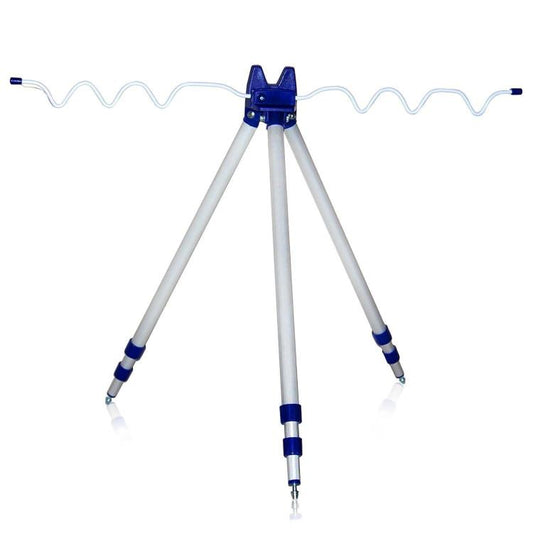Reggicanna Porta Poggia 4 Canne Da Pesca Tripode Treppiede Per Surf Casting Mare