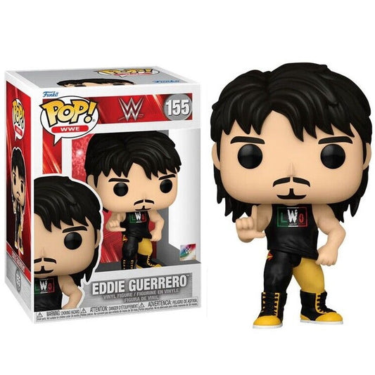 Funko Pop ! Wwe - (155) Eddie Guerrero Vinyl Figure New Lottatore Wrestling 9Cm