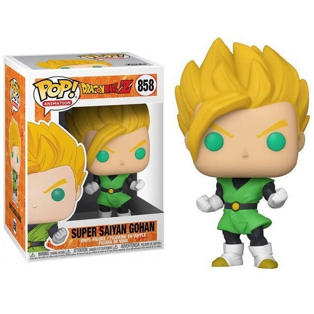 Funko Pop ! Animation Dragon Ball Z - (858) Super Saiyan Gohan Vinyl Figure 9Cm