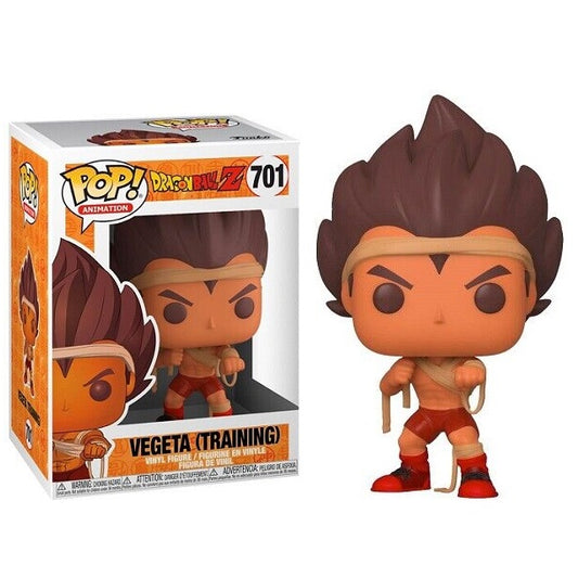Funko Pop ! Animation Dragon Ball Z - (701) Vegeta Training Figure 9Cm In Stock