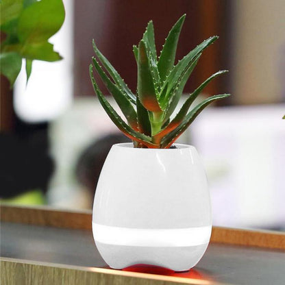 ALTOPARLANTE CASSA SPEAKER BLUETOOTH FORMA VASO PIANTE FIORI IMPERMEABILE IPHONE